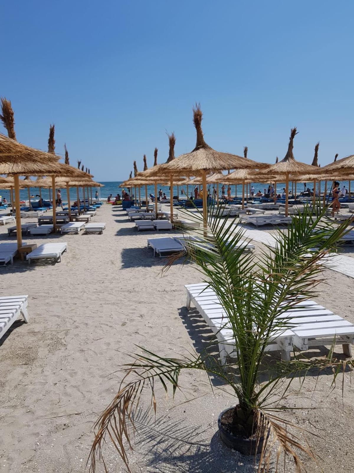 Aba'S Apart Onix Blue Mamaia Nord Năvodari Exterior foto